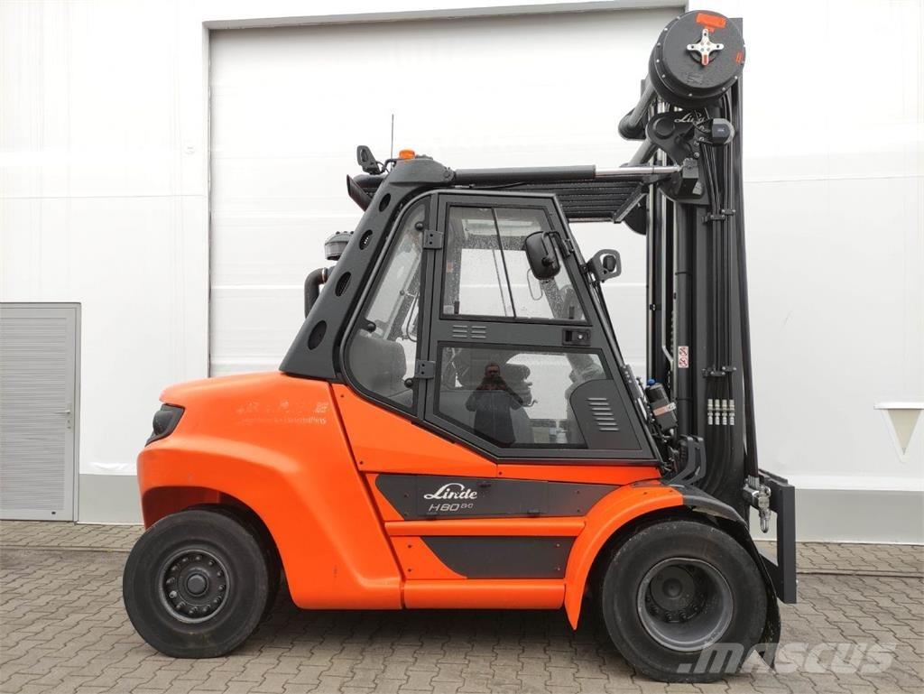 Linde H80D-03/900-396 EVO Stivuitor diesel