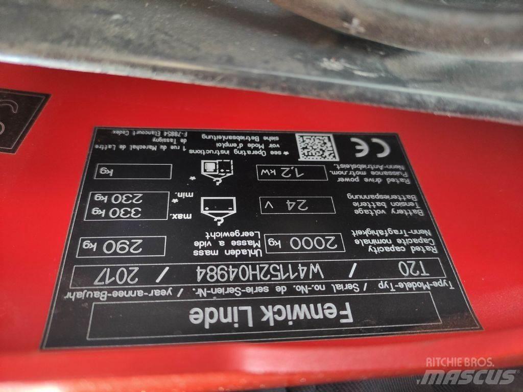 Linde T20 Transpaleta manuala
