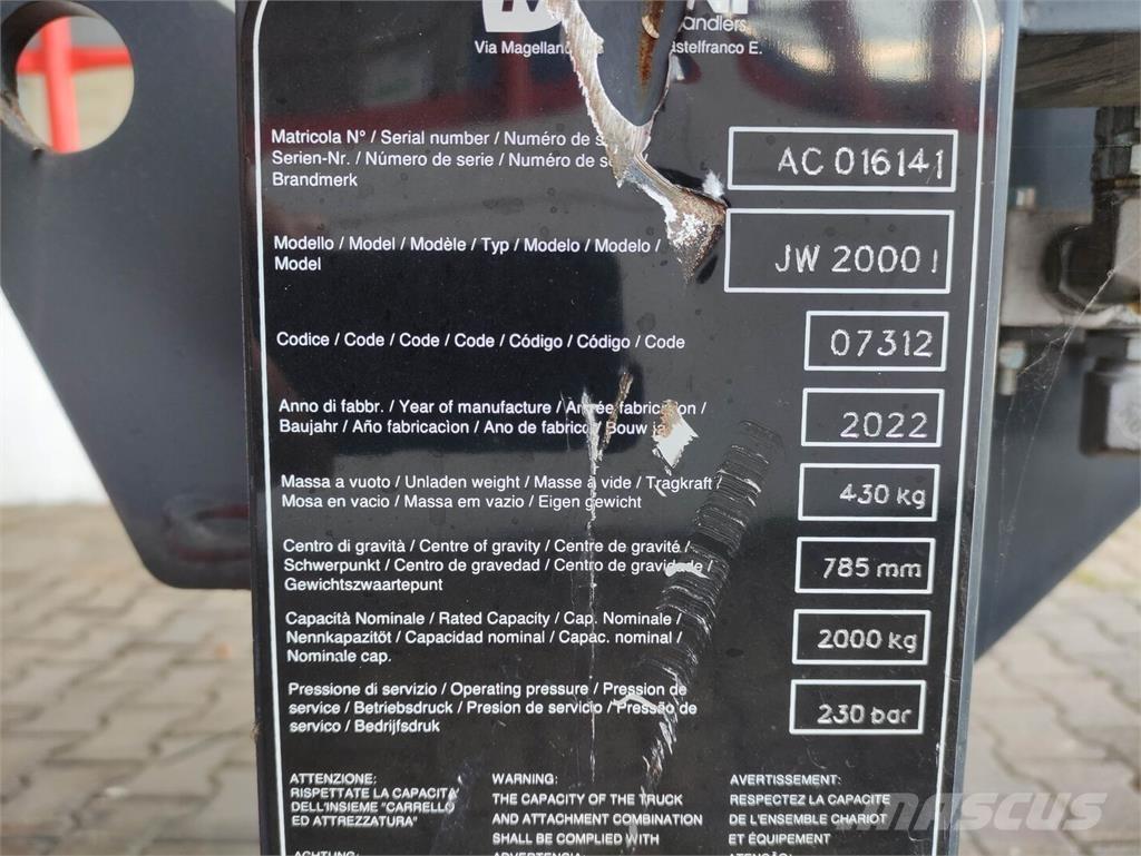 Magni JW2000 Stivuitoare - Altele