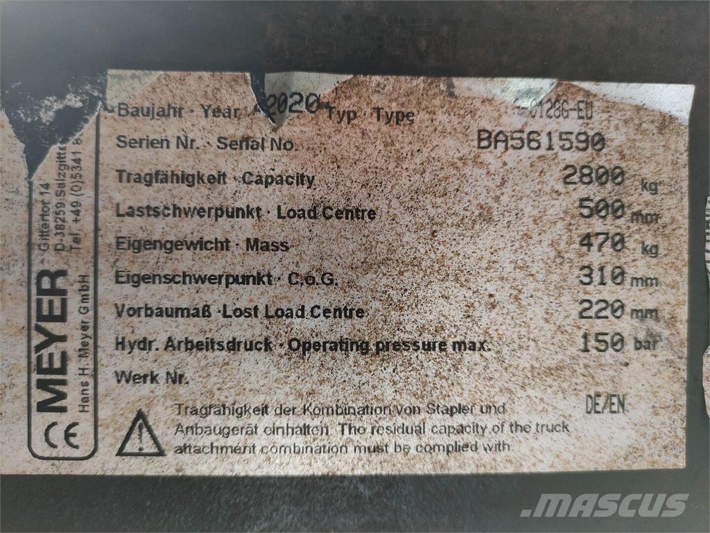 Meyer 3-0128G-EU Cleme balot