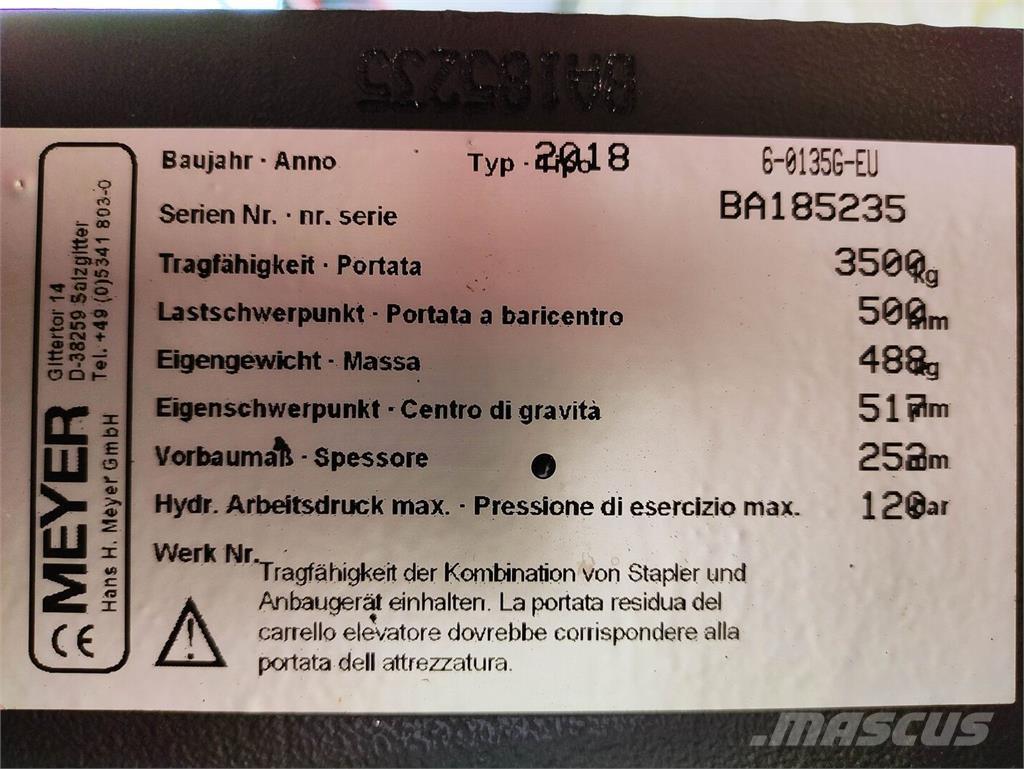 Meyer 6-0135G-EU Cleme balot
