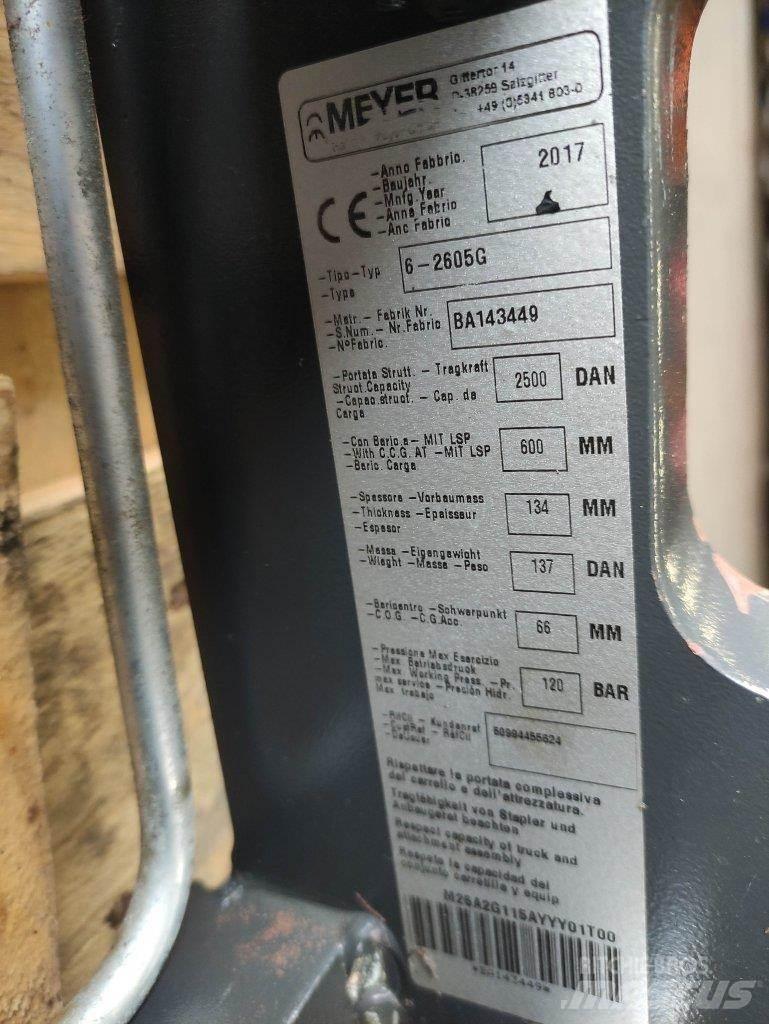 Meyer 6-2605G Stivuitoare - Altele