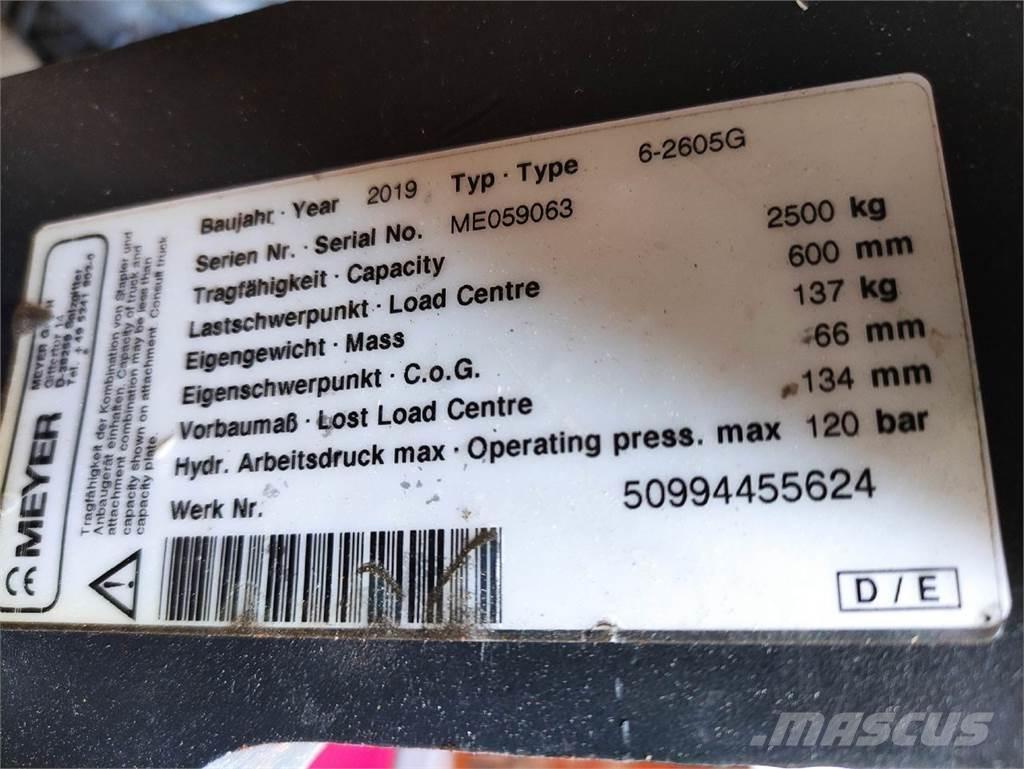 Meyer 6-2605G Stivuitoare - Altele
