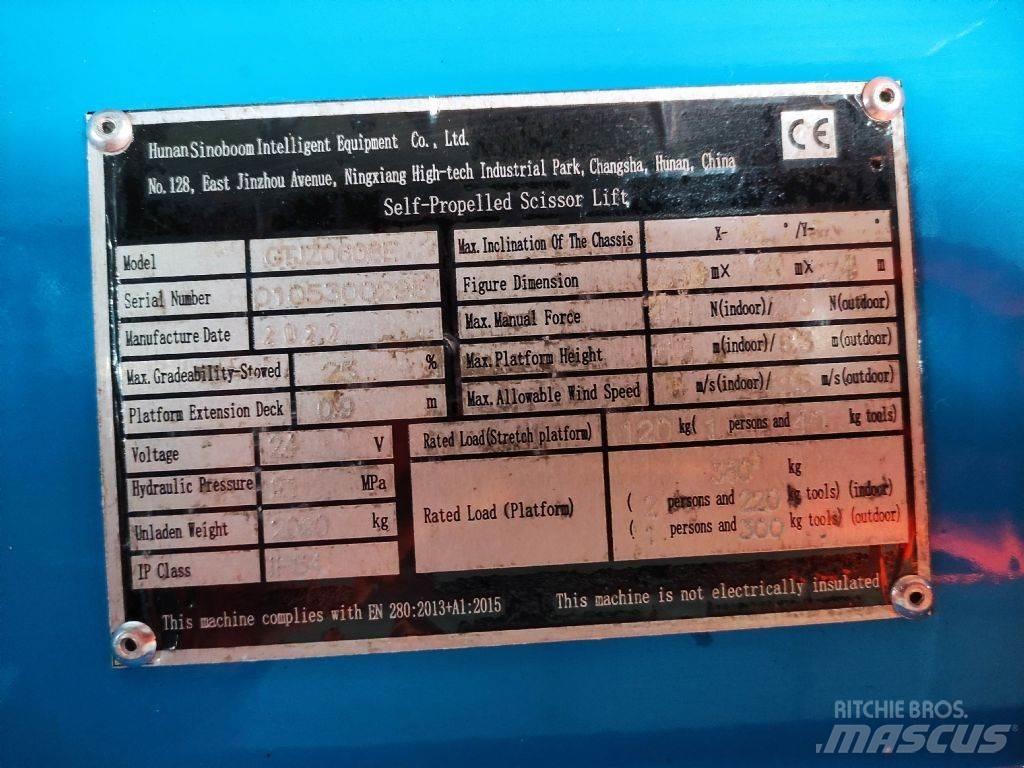 Sinoboom 2132E/GTJZ0608E Platforme foarfeca