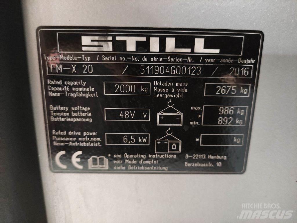 Still FM-X-20 Stivuitor cu catarg retractabil