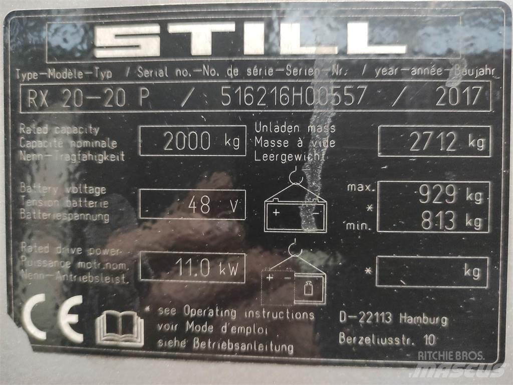 Still RX20-20 P Stivuitor electric