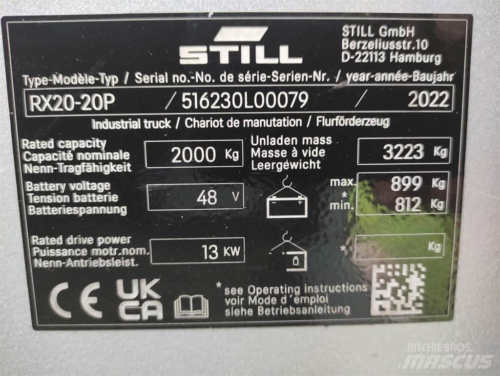 Still RX20-20 P Stivuitor electric