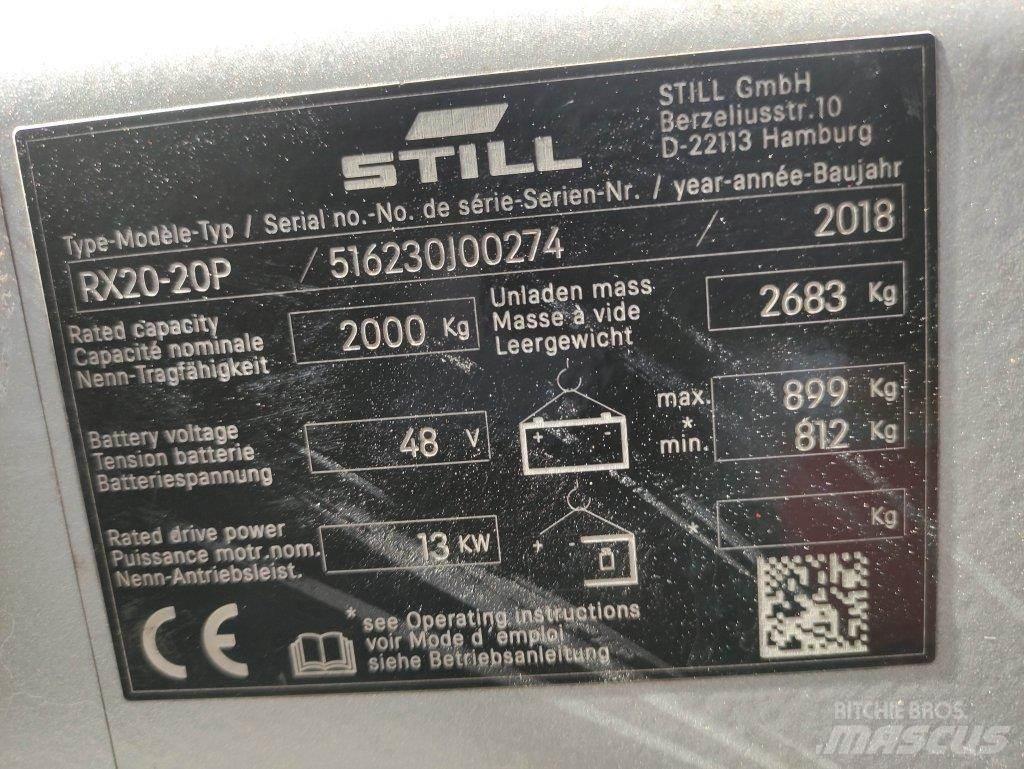 Still RX20-20P Stivuitor electric