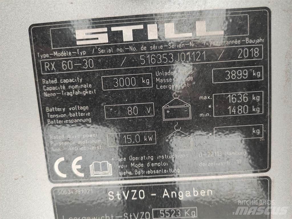 Still RX60-30 Stivuitor electric