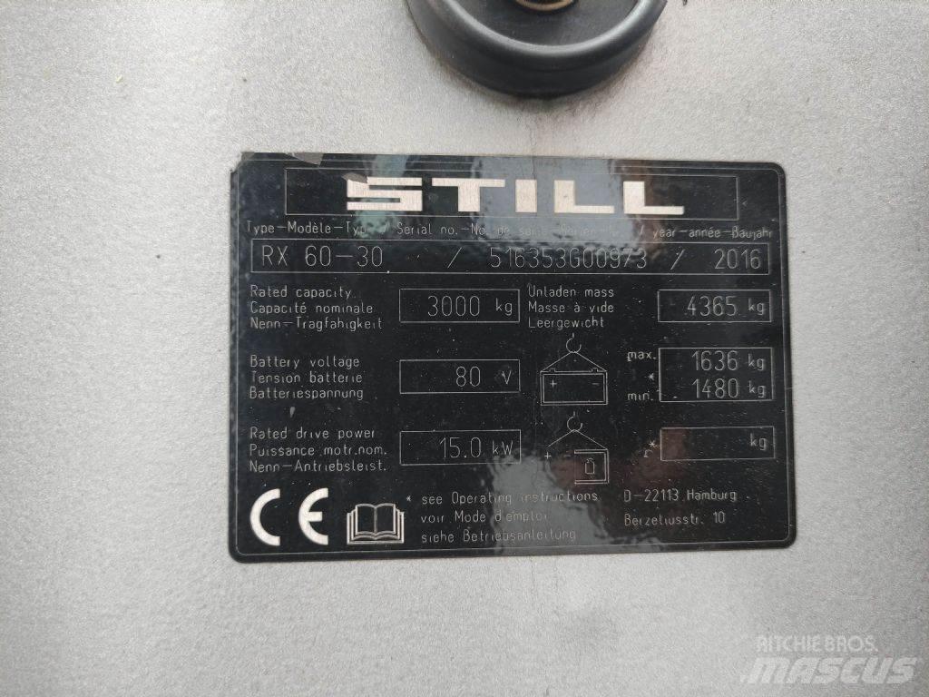 Still RX60-30 Stivuitor electric