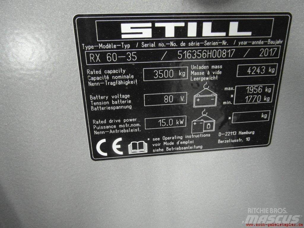 Still RX60-35 Stivuitor electric