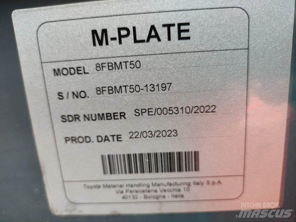 Toyota 8FBMT50 Stivuitor electric
