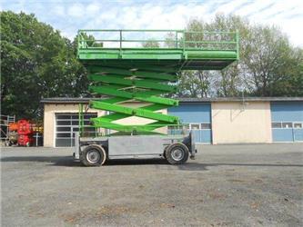 JLG 245-25, Scherenbühne 26,5 m Allrad, Stüzen