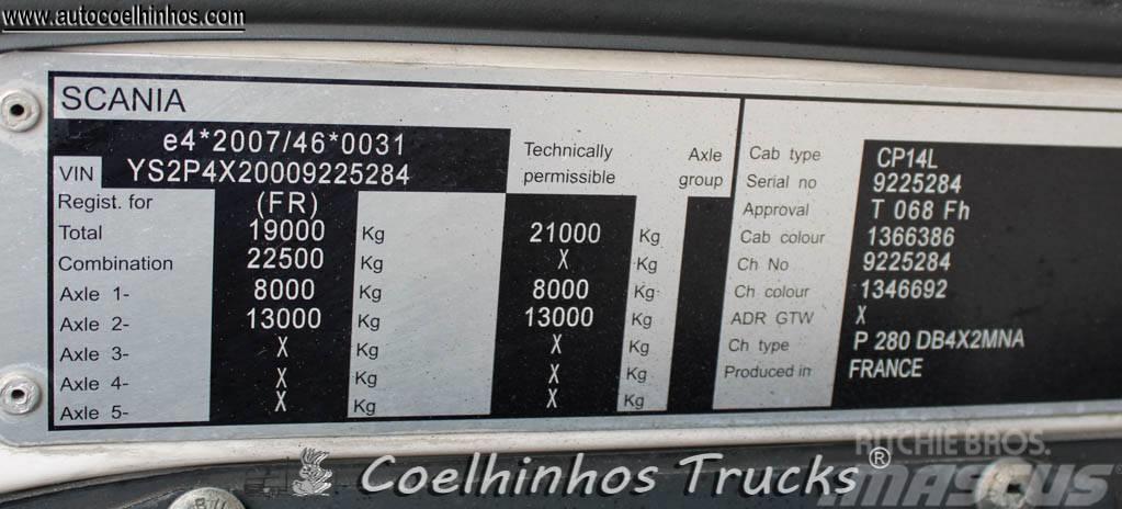 Scania P 280  Chereau + Carrier Camion cu control de temperatura