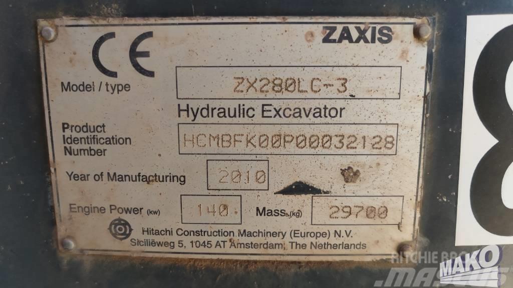 Hitachi ZX 280 LC-3 Excavatoare pe senile