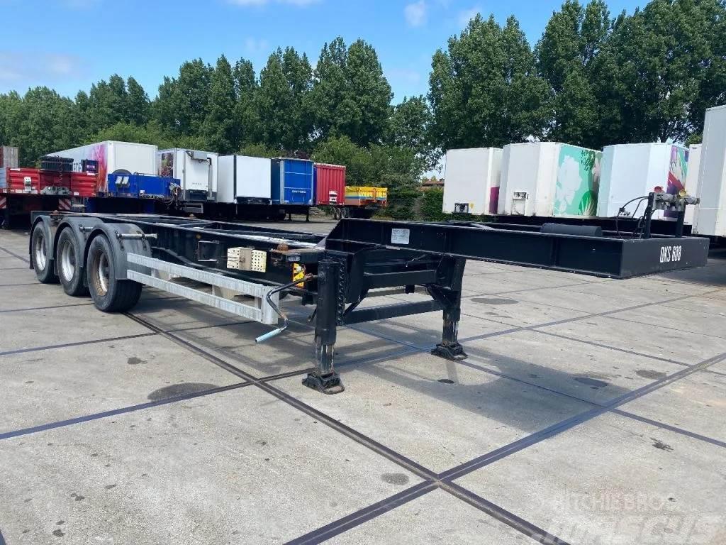  TURBOS HOET TANKCONTAINER CHASSIS Camion cu semi-remorca cu incarcator
