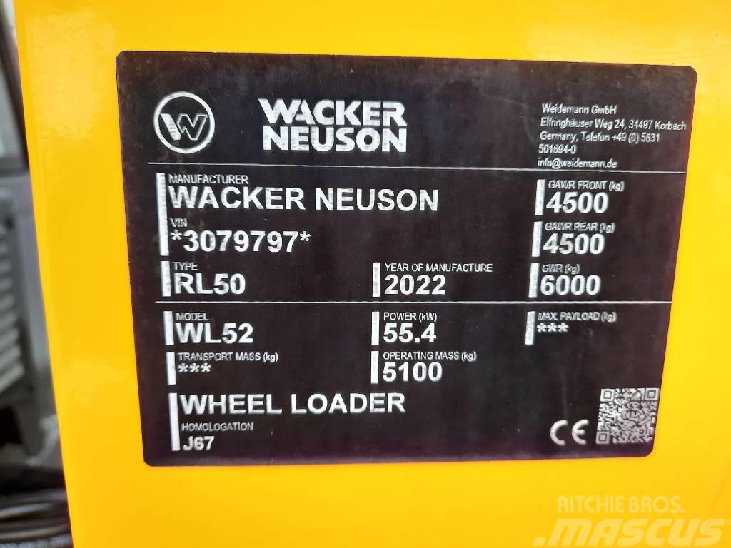 Wacker Neuson WL 52 Incarcator pe pneuri