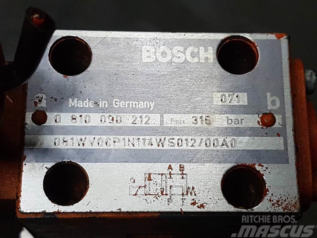 Schaeff SKL832-5606656182-Bosch 081WV06P1N114-Valve Hidraulice