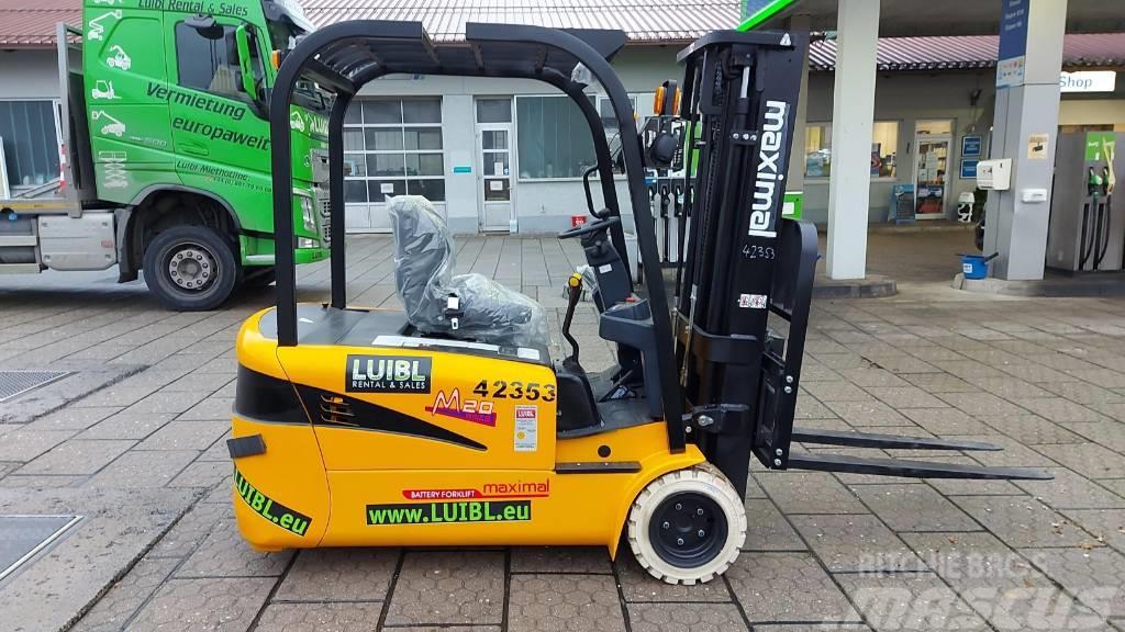 Hyster Yale Maximal Forklift Electric 2 Tons, 3 wheel Stivuitor electric
