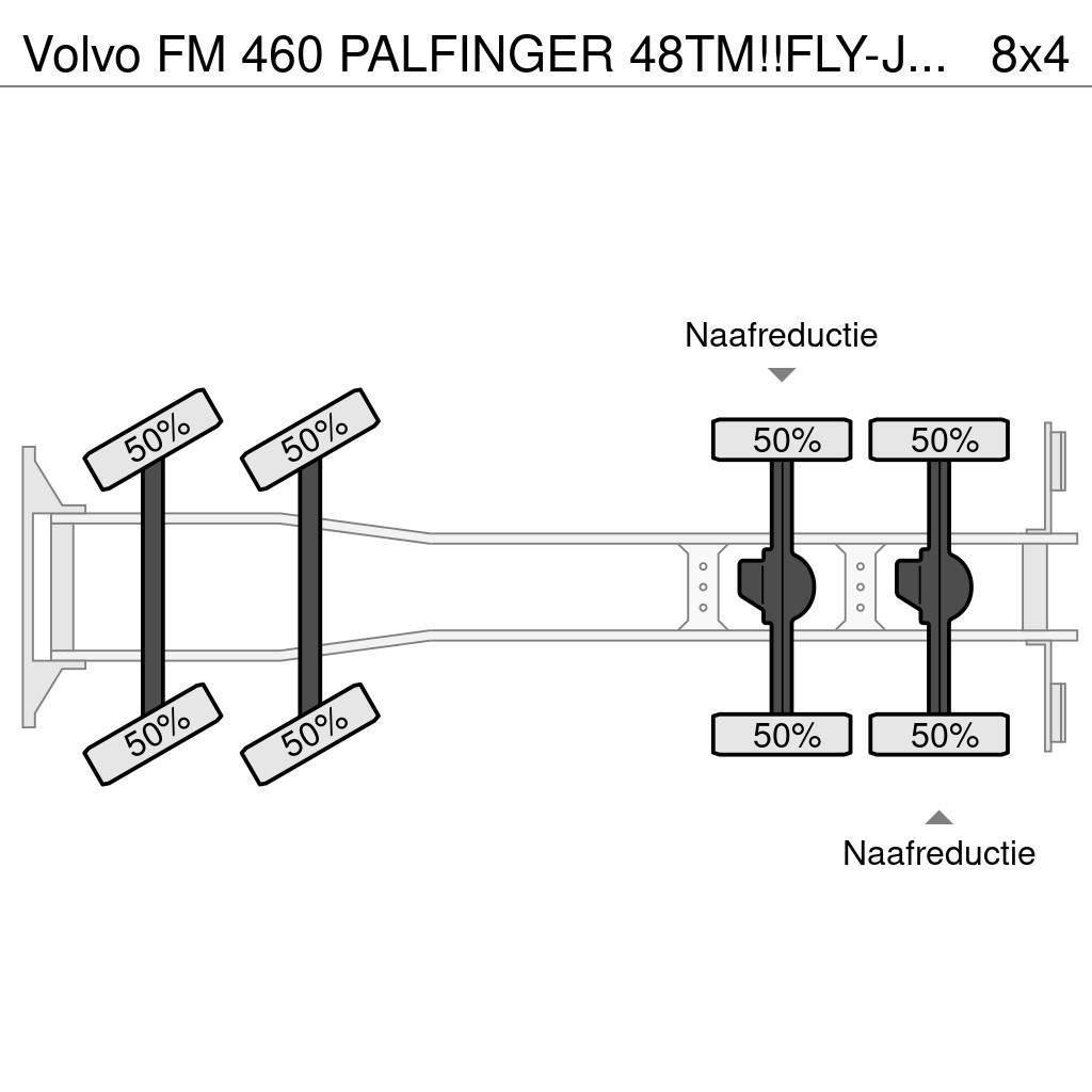Volvo FM 460 PALFINGER 48TM!!FLY-JIB!! EURO6!!TOP!!ROOF/ Macara pentru orice teren