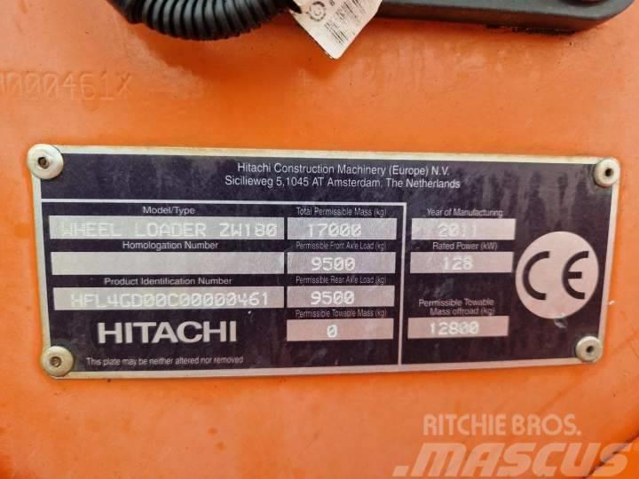 Hitachi ZW 180 Incarcator pe pneuri