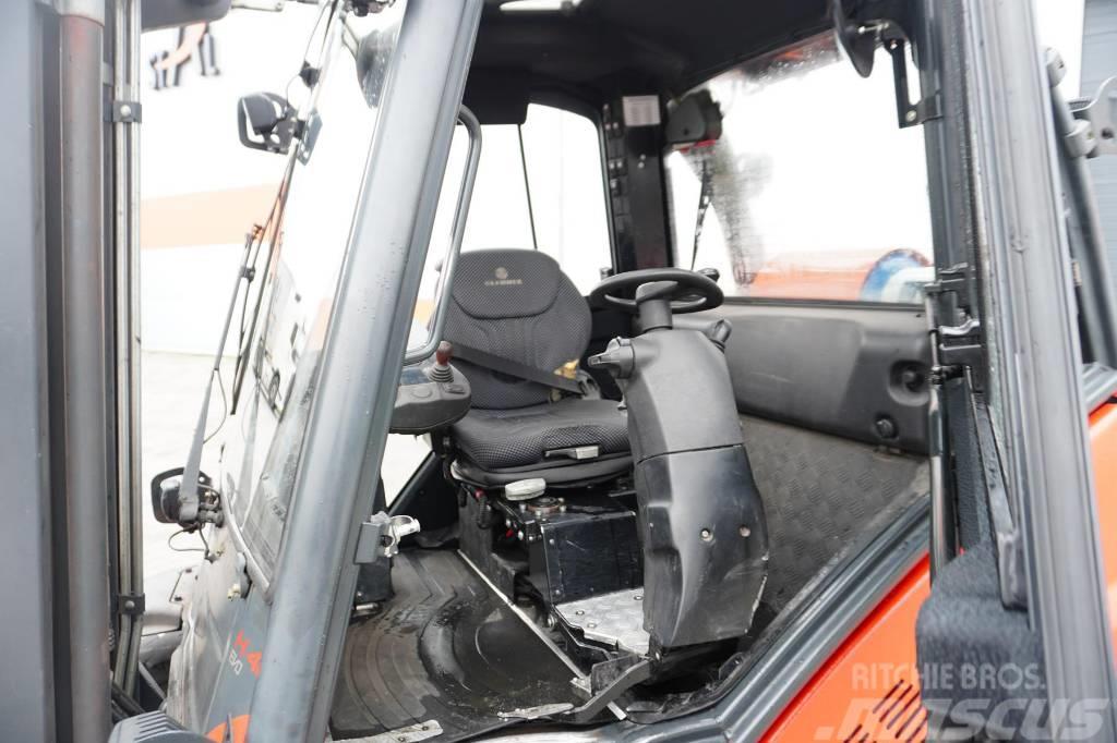 Linde H40T-02 , Roto seat , Triplex 4t-4,7M A/C Stivuitor GPL