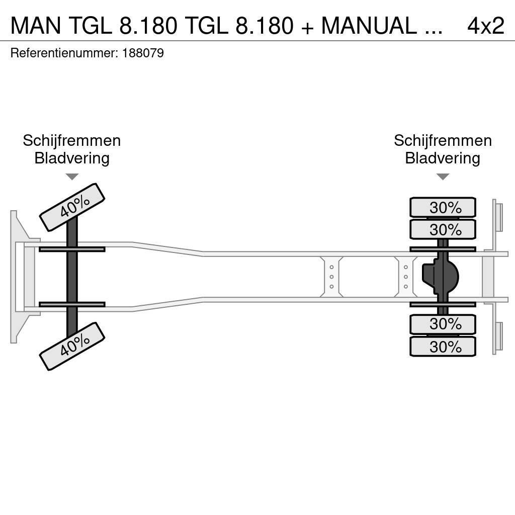 MAN TGL 8.180 TGL 8.180 + MANUAL + Lift Autocamioane