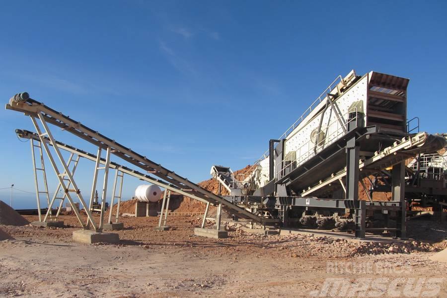 Liming NK100E Mobile Primary Jaw Crusher Concasoare mobile