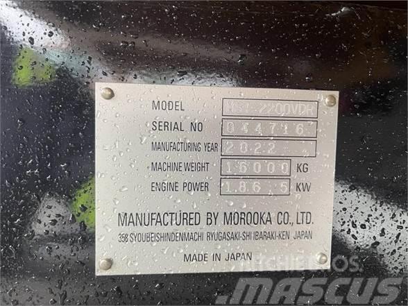 Morooka MST2200VDR Autobasculante cu senile