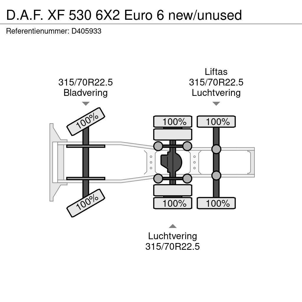 DAF XF 530 6X2 Euro 6 new/unused Autotractoare