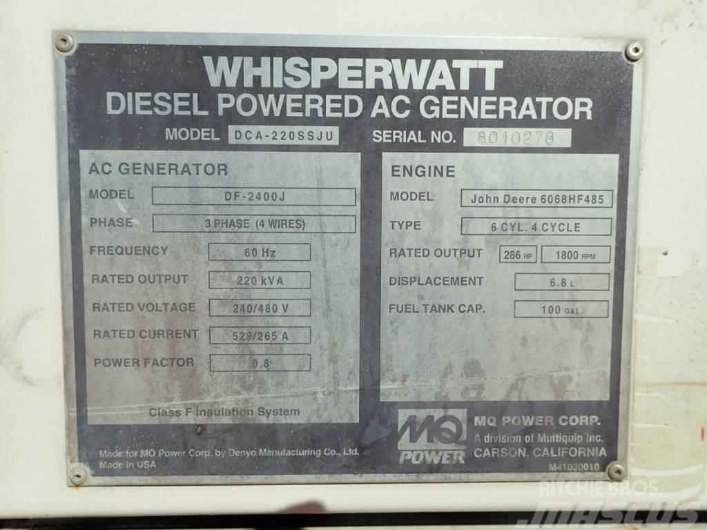 MultiQuip DCA220SSJU Generatoare Diesel