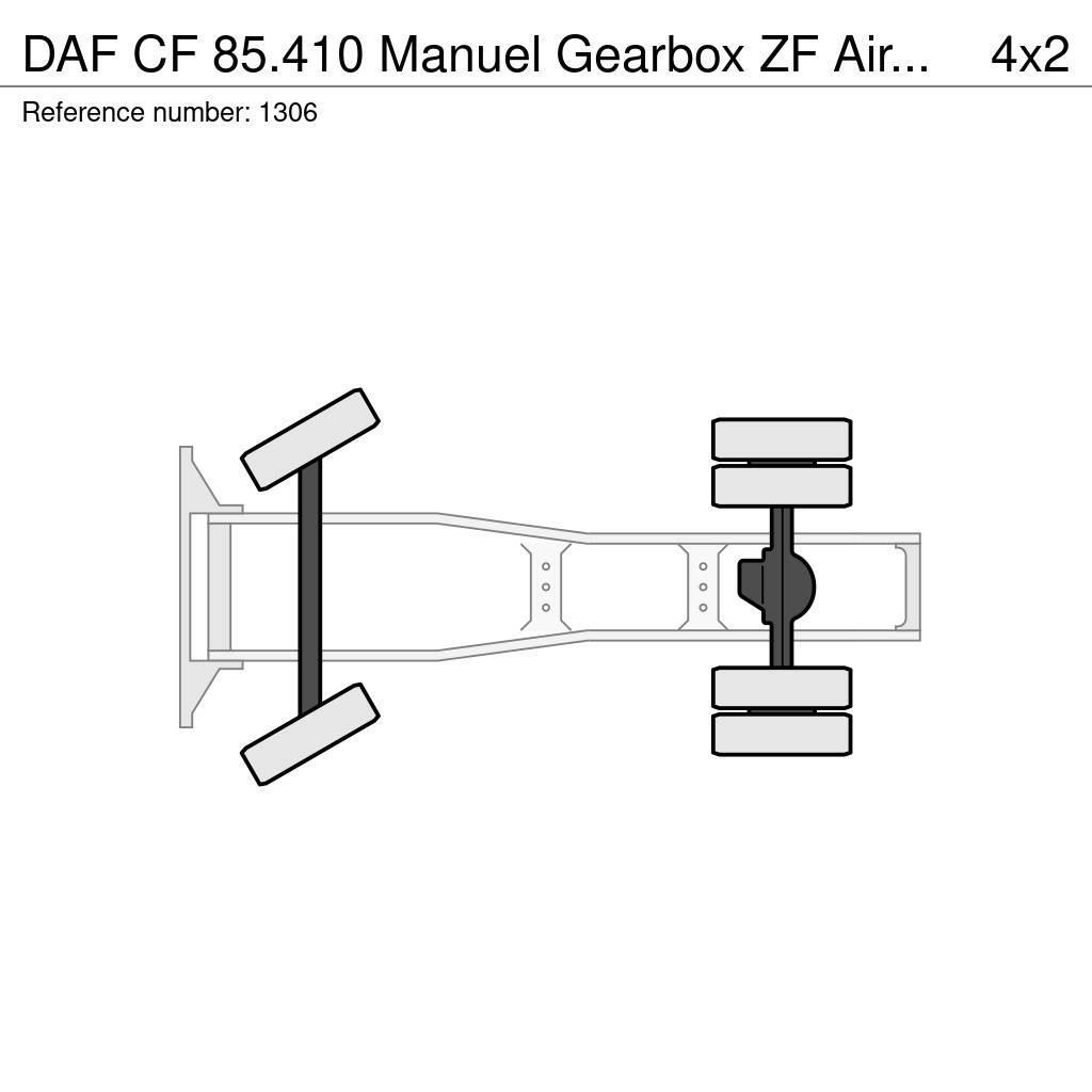 DAF CF 85.410 Manuel Gearbox ZF Airconditioning SpaceC Autotractoare