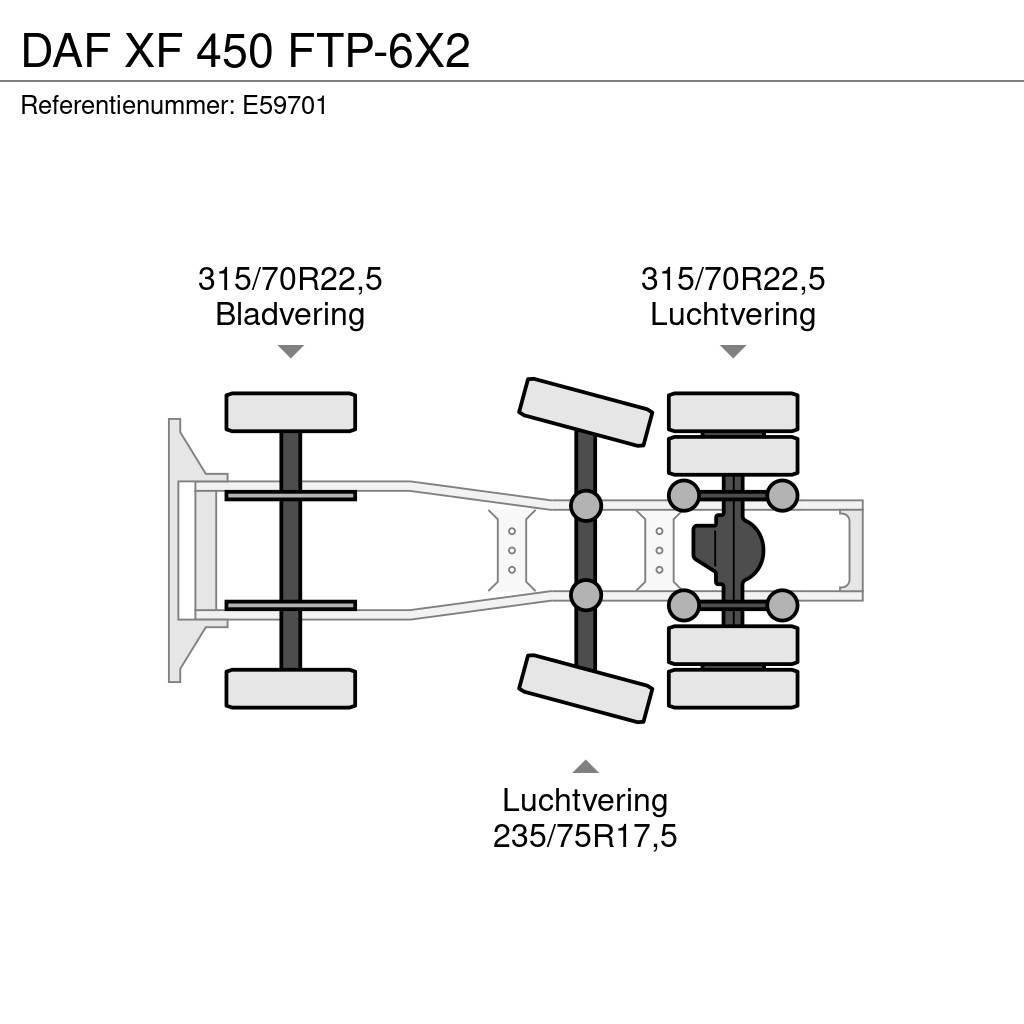 DAF XF 450 FTP-6X2 Autotractoare
