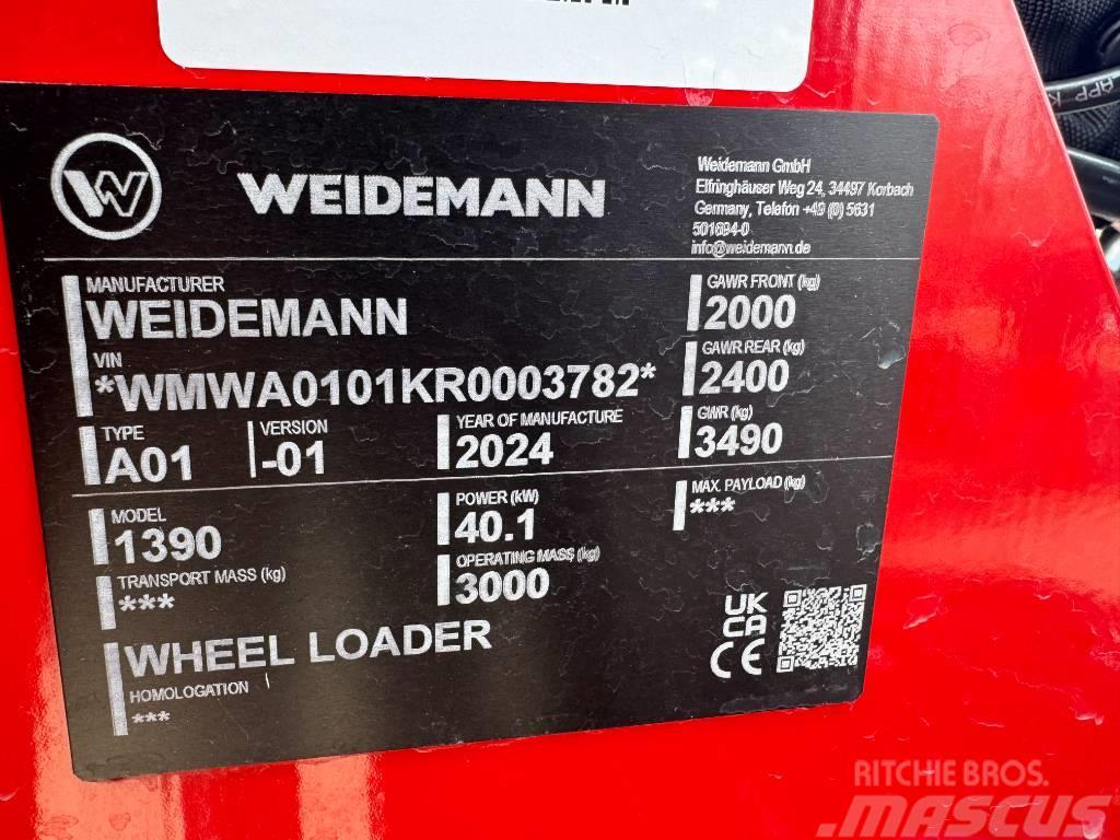 Weidemann 1390 Mini incarcator