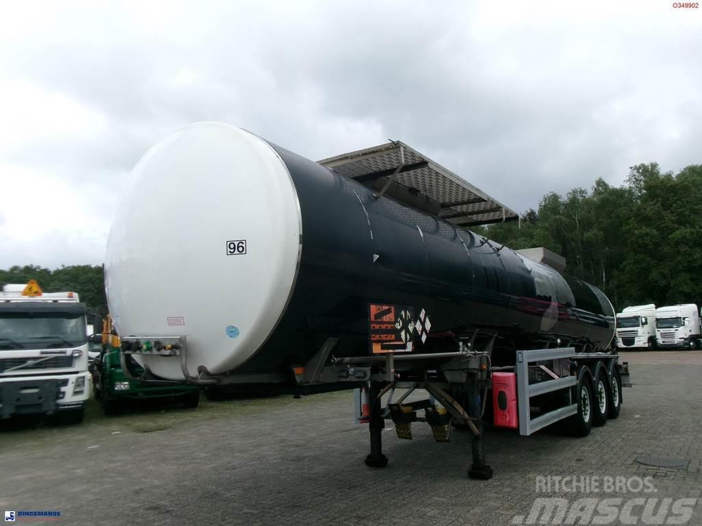  Clayton Bitumen tank inox 31 m3 / 1 comp Cisterna semi-remorci