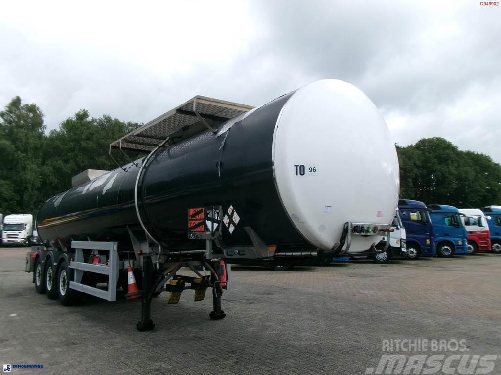  Clayton Bitumen tank inox 31 m3 / 1 comp Cisterna semi-remorci