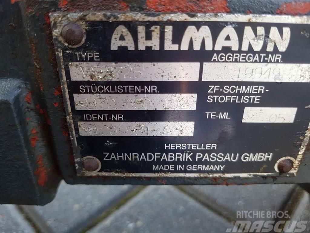Ahlmann AL75-4120931A-ZF AP-R725-Axle/Achse/As Axe