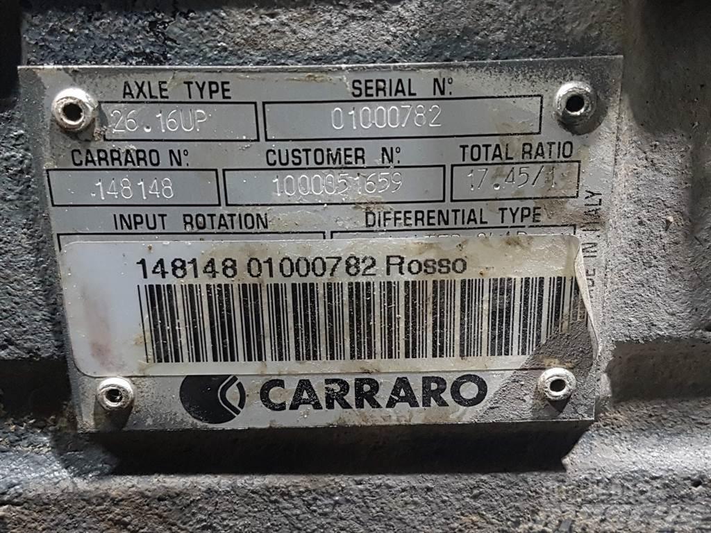 Carraro 26.16UP - Kramer 342 Allrad - Axle Axe