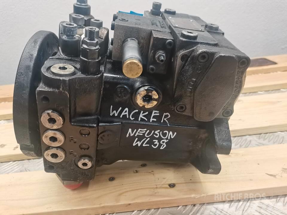 Wacker Neuson WL38 {Rexroth A4VG40DA1D8}  drive pump Hidraulice