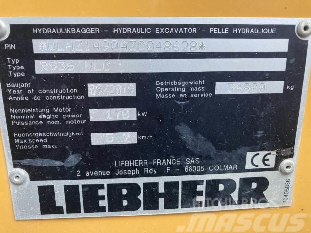 Liebherr R 936 Litronic Excavatoare pe senile