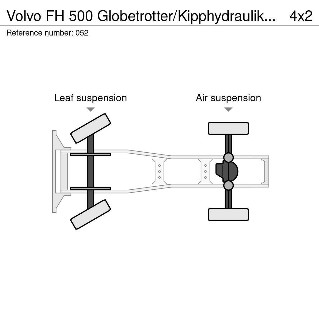Volvo FH 500 Globetrotter/Kipphydraulik/Euro 6 Autotractoare