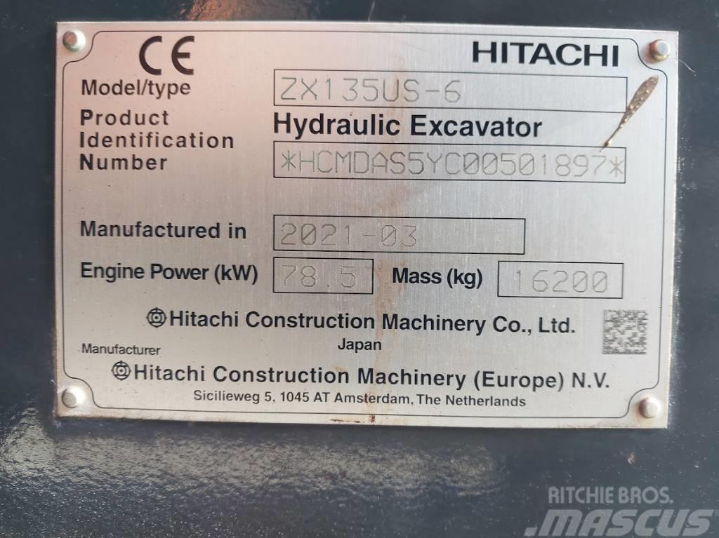 Hitachi ZX 135 US-6 Excavatoare pe senile