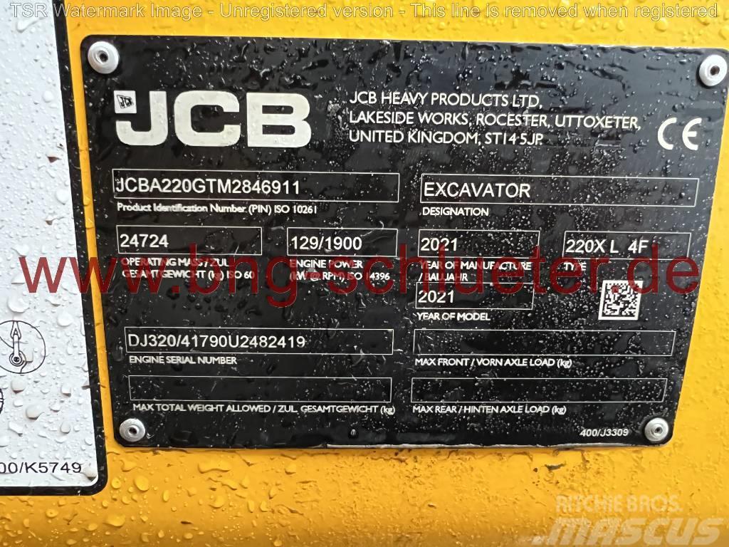 JCB 220X LC -gebraucht- Excavatoare pe senile