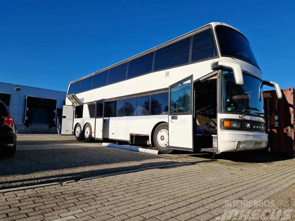 Setra S228 DT Dubbeldekker voor ombouw tot camper / woon autobuze duble decker