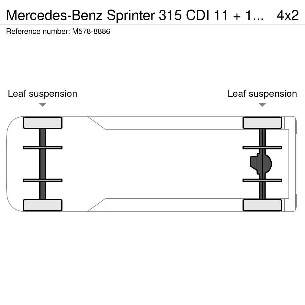 Mercedes-Benz Sprinter 315 CDI 11 + 1 SEATS / LIFT Mini autobuze