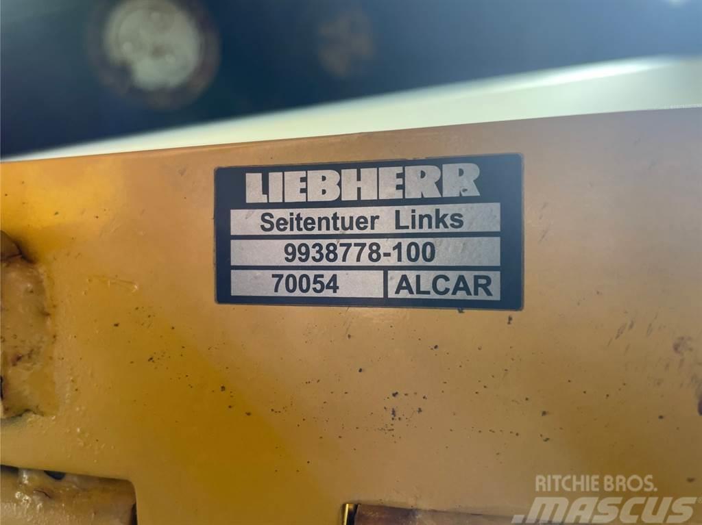 Liebherr A924B-9938778-Hood/Seitentuer links/Kap Sasiuri si suspensii