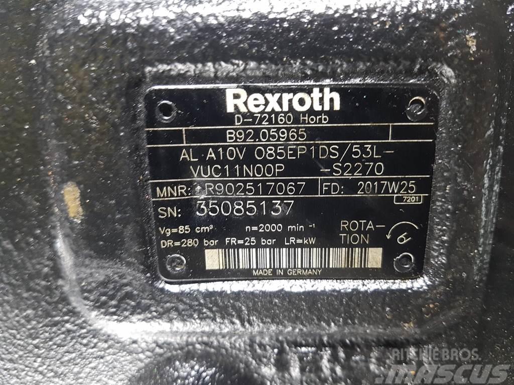 Rexroth ALA10VO85EP1DS/53L - Load sensing pump Hidraulice