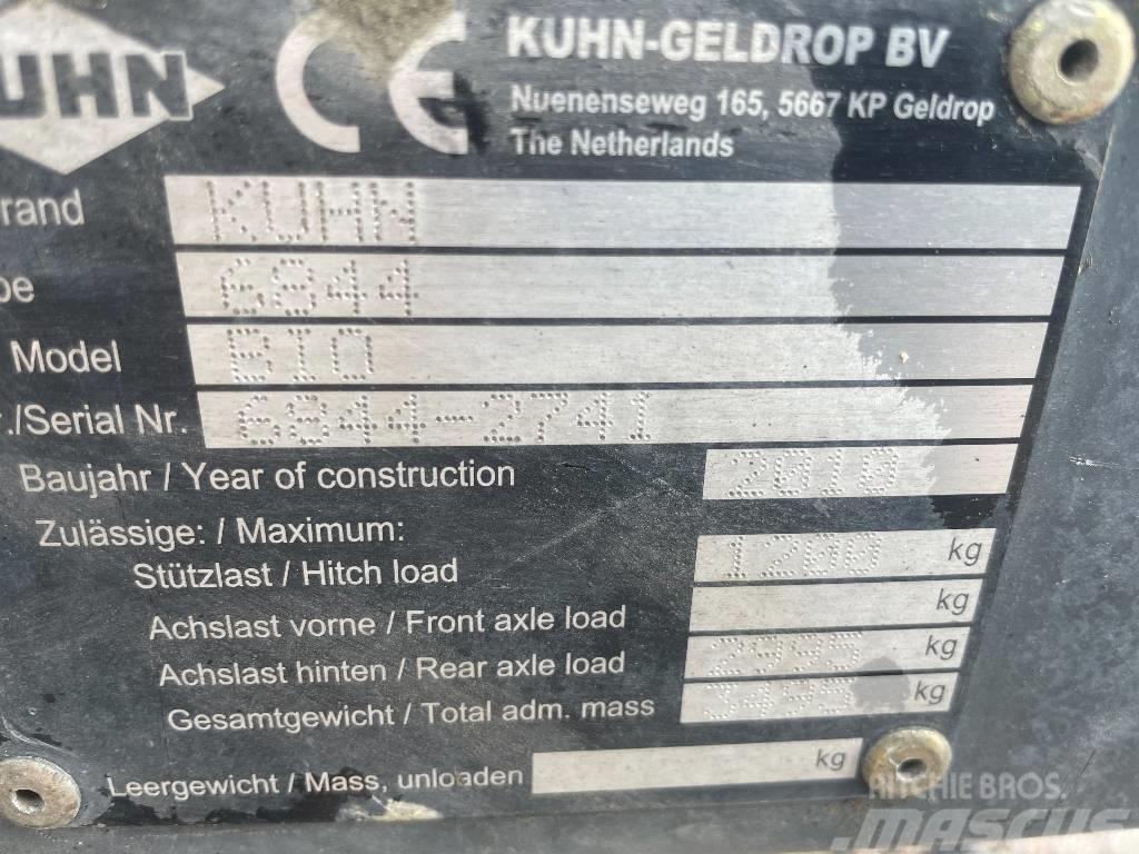 Kuhn Bio 6844 dismantled: only spare parts Masina de balotat cilindric