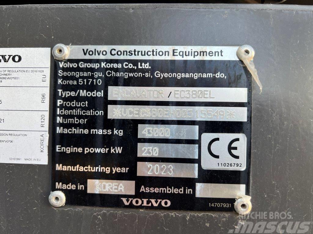 Volvo EC380EL Excavatoare pe senile