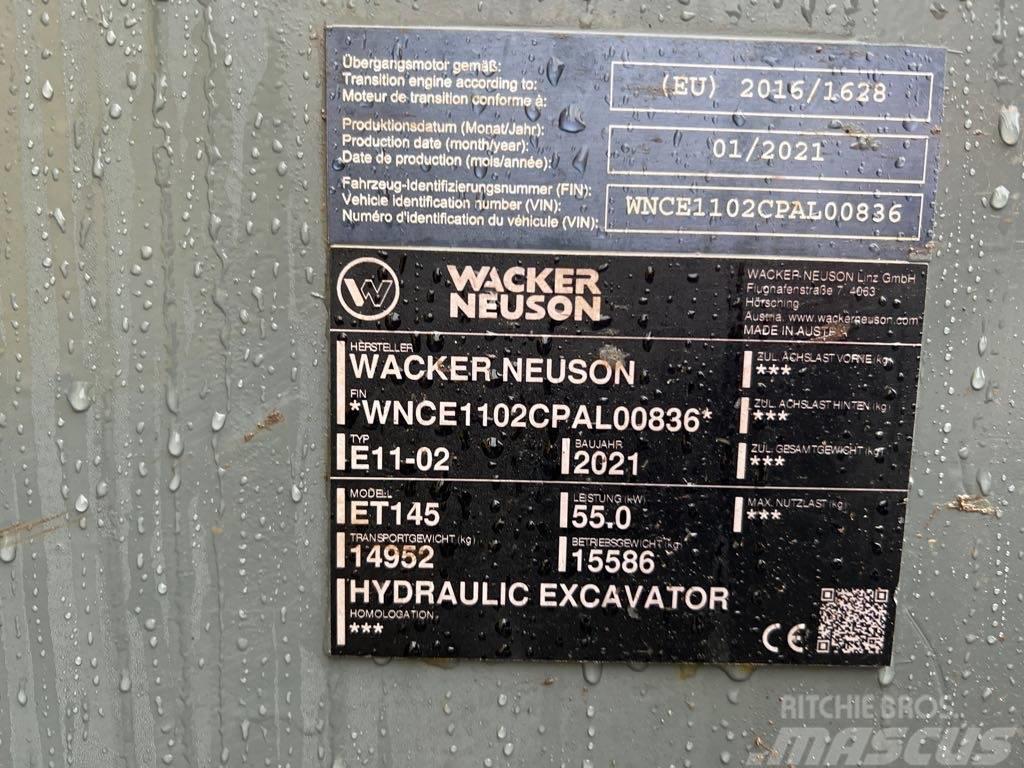 Wacker Neuson ET145 Excavatoare pe senile